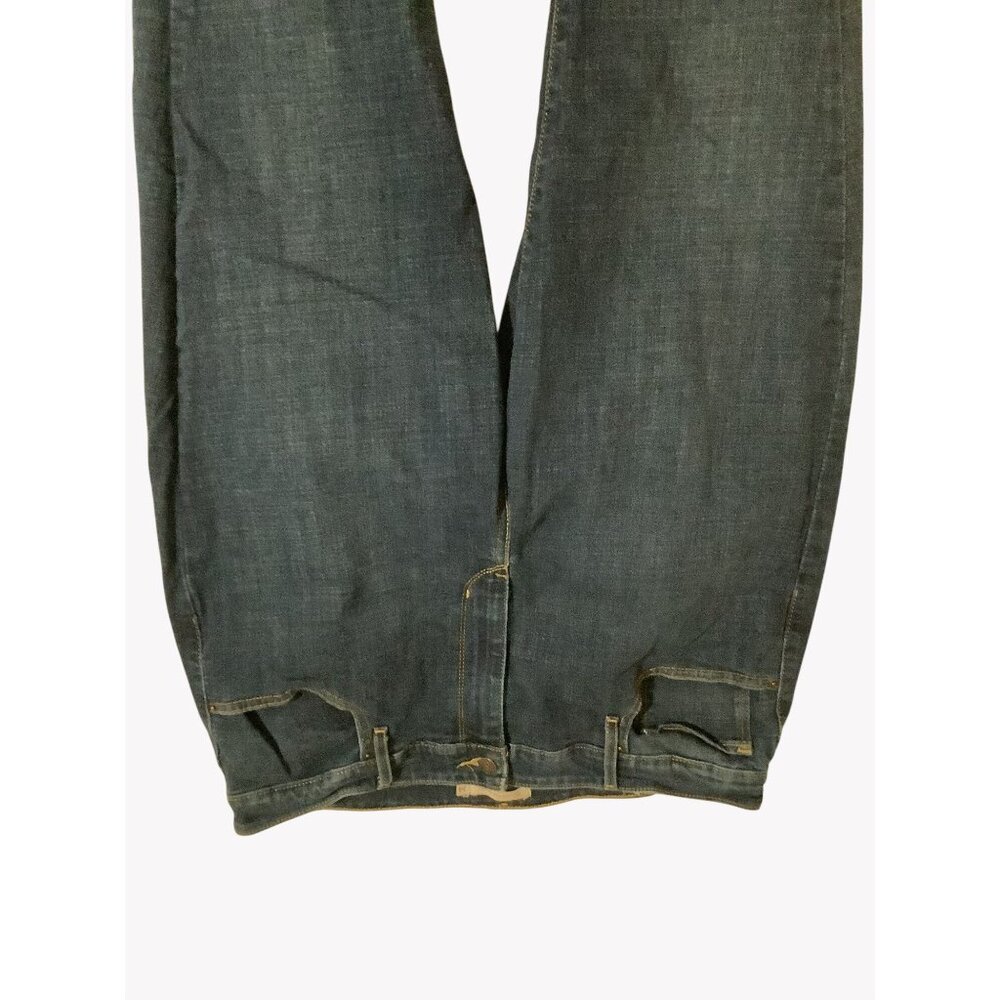 Levis 721 High Rise Skinny Jeans Size 34 Dark Wash Stretch Denim Womens - Picture 8 of 8
